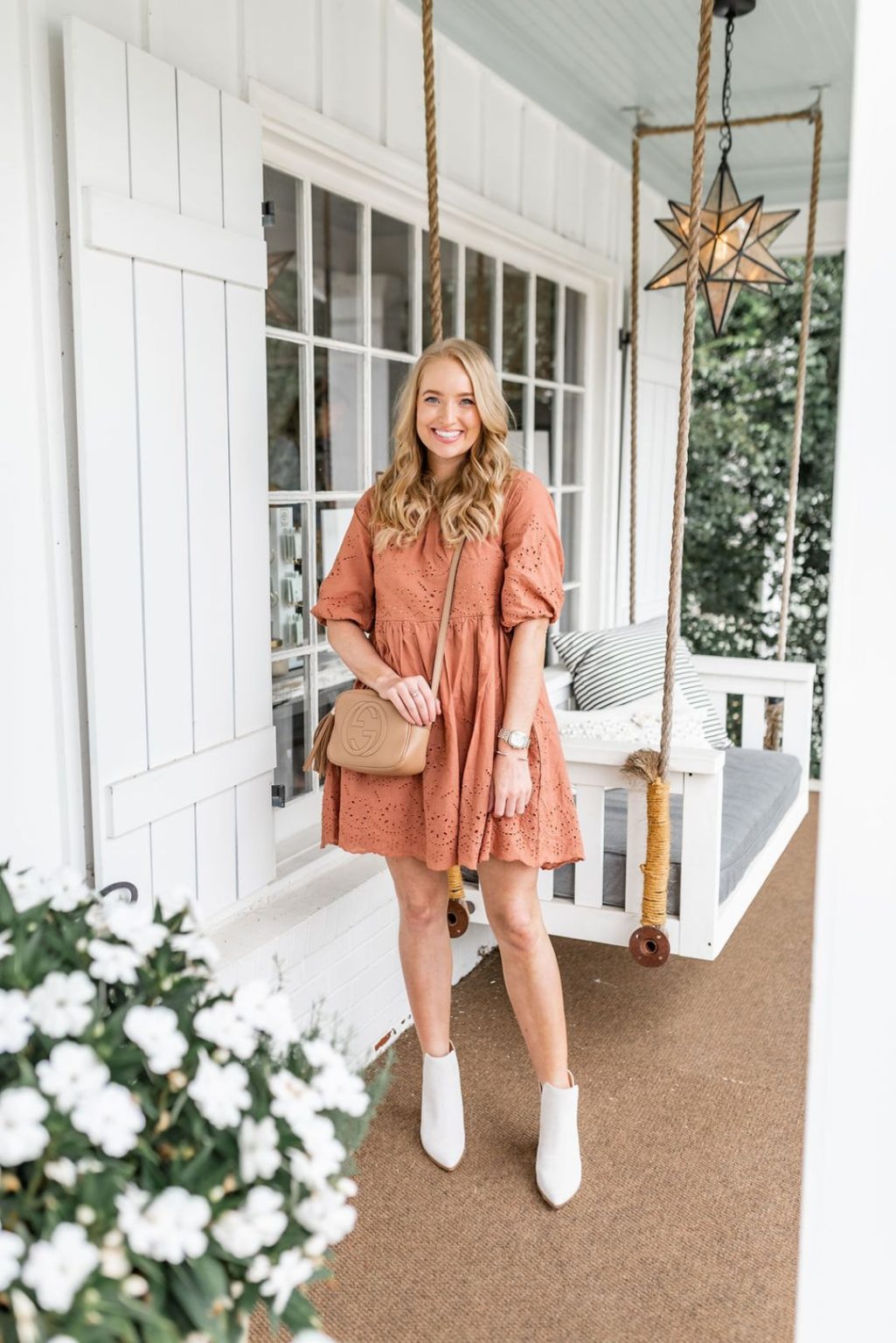 how to wear white ankle booties