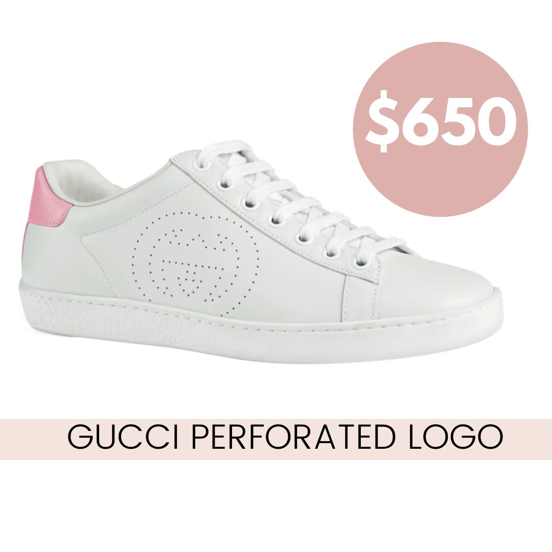 Gucci New Ace Perforated Logo Sneaker Review