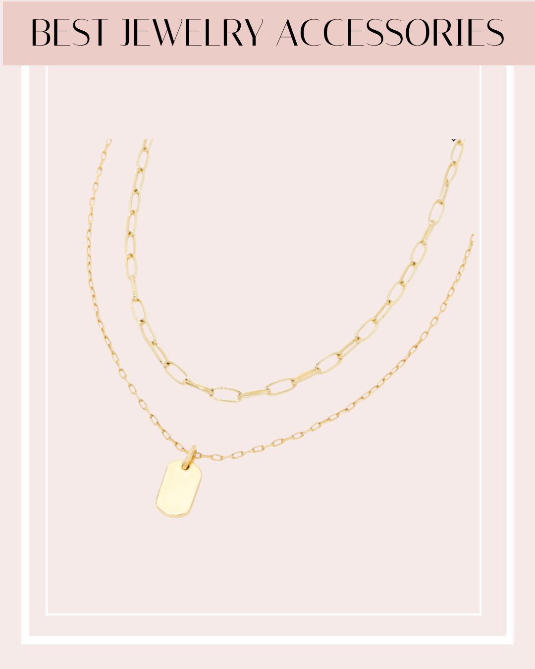 mini layering necklace, how to accessorize with jewelry