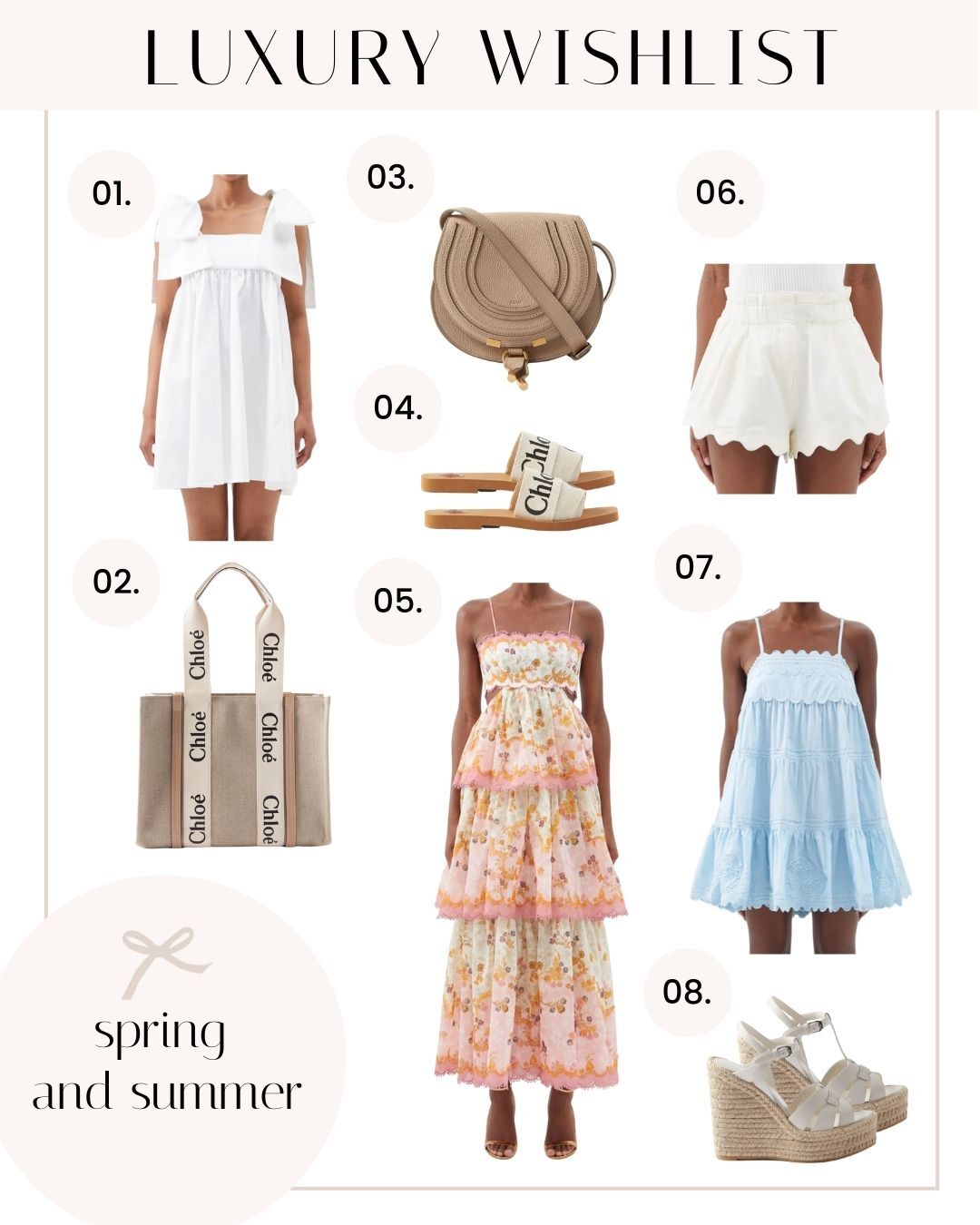 Luxury Wishlist Spring and Summer Luxury Wishlist for Spring and Summer