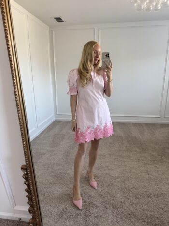 pink amazon dress, easter dress